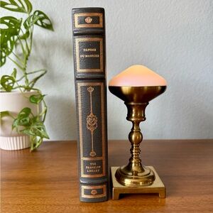 Franklin Library Kiss Me Again Stranger LIKE NEW Daphne du Maurier Leather Tales